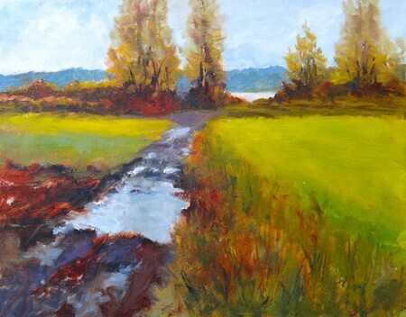 Road to the Beach (Oil 11x14)sold