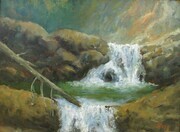 The Falls (Oil 12x16)