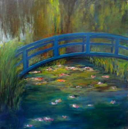 My Monet (acrylic 24x24)
