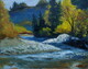 Fall On The Crowsnest (11x14 OIL)
